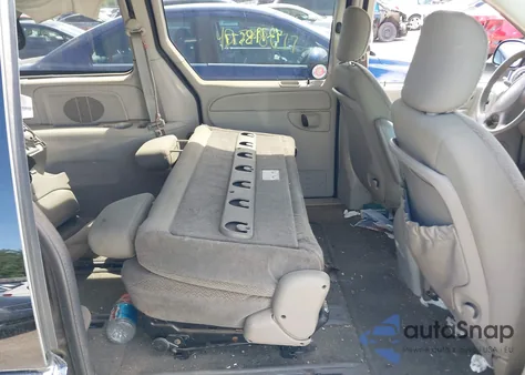 2005 Dodge Caravan Sxt из США, поврежденный, VIN 1D4GP45R15B428358